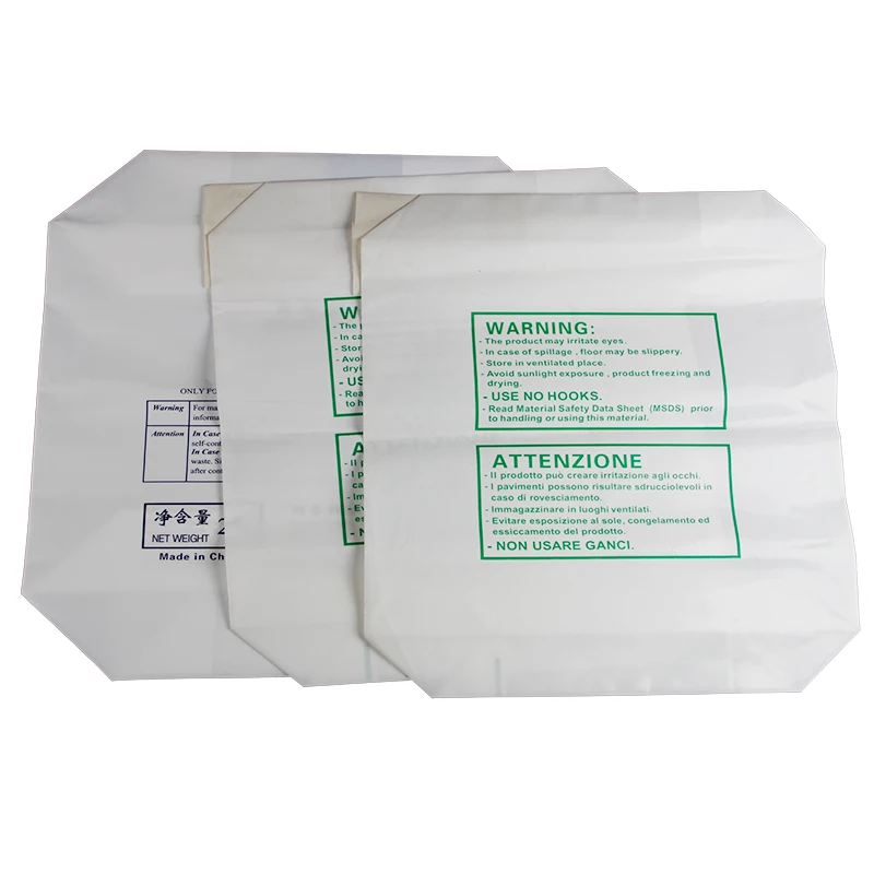 
High quality Block Bottom Used For Construction Materials 20kg Pp Woven Packing Bags Of Cement 