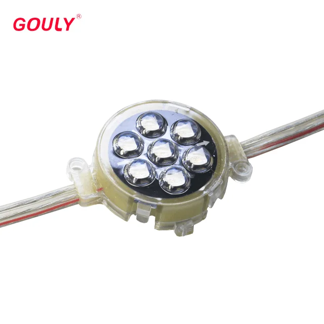 Ws2811 Led Pixel Point Light 6 Single Frame 12v Rgb 5054 45mm Panel 2021 Smd for Sign Board Module Lights