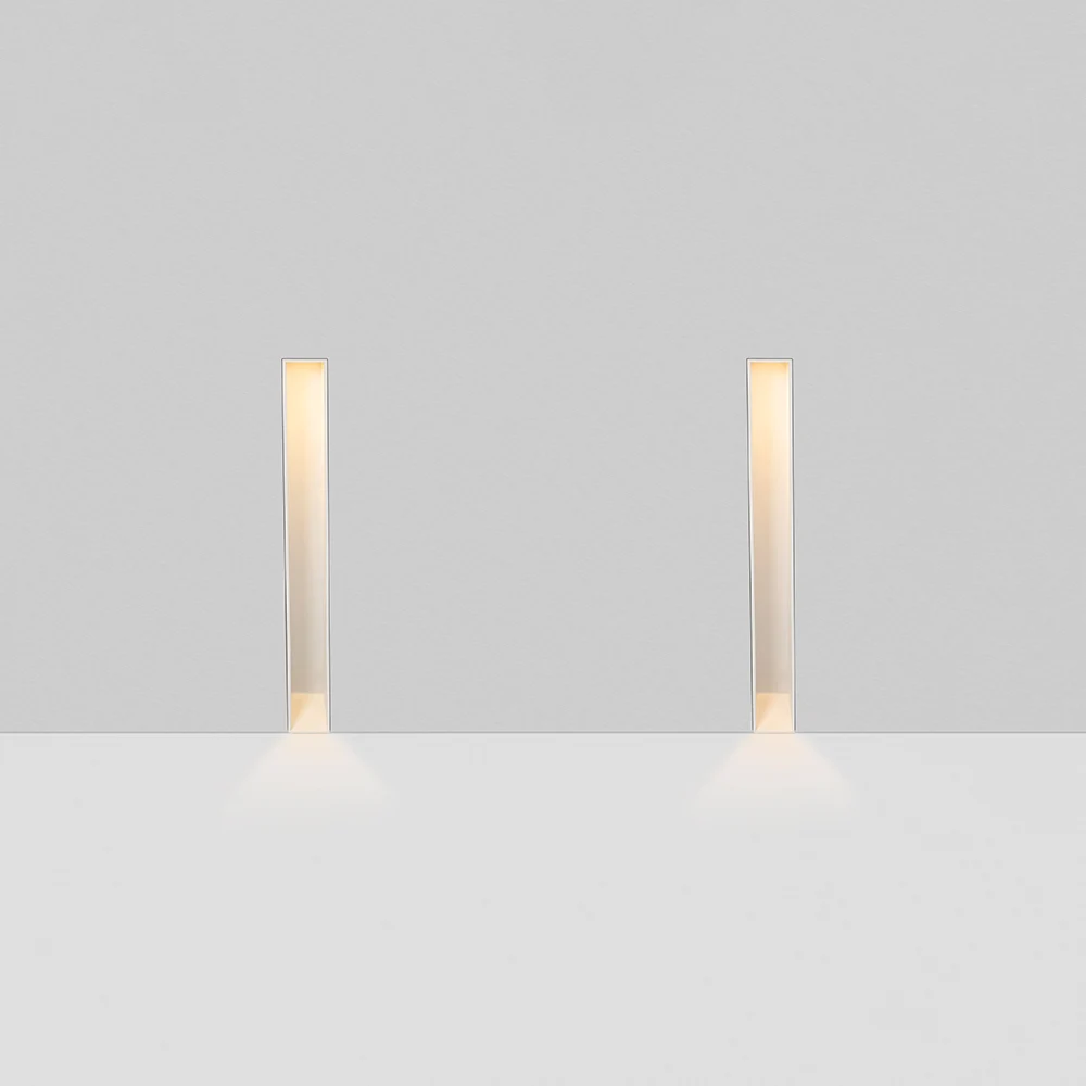 China Modern Indoor  IP21 led Step Wall Light Recessed Step Light 1W Trimless Slide stair step lighting
