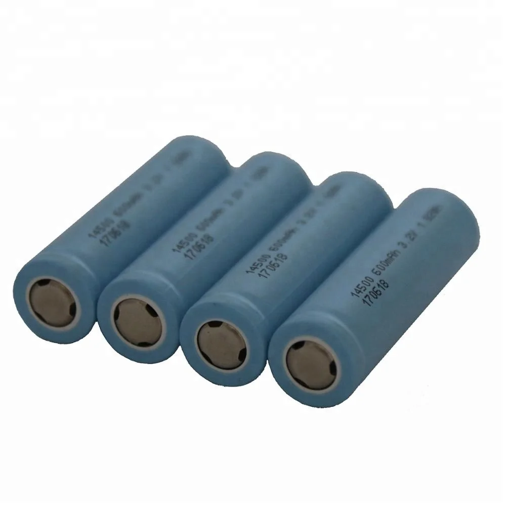 YIGAOS rechargeable  li-ion battery 14500 battery 3.7v lithium ion battery  750mah 800mah 900mah 3.7v cell