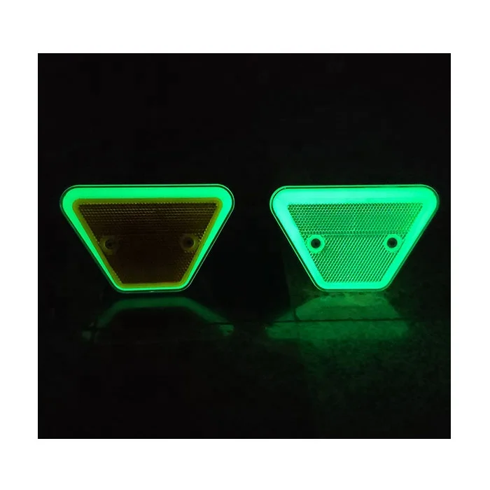 Road safety signs barrier Highway guardrail used high reflective and self luminous road delineator reflector