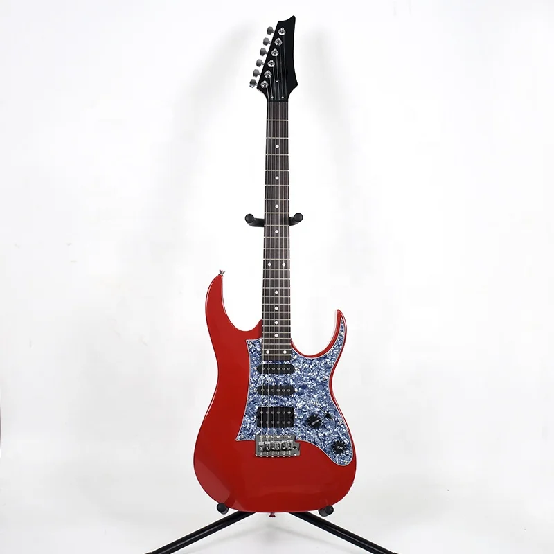 ZLG red color Wholesale electric guitar Factory Prices Custom Musical Instruments 39' Electric Guitar