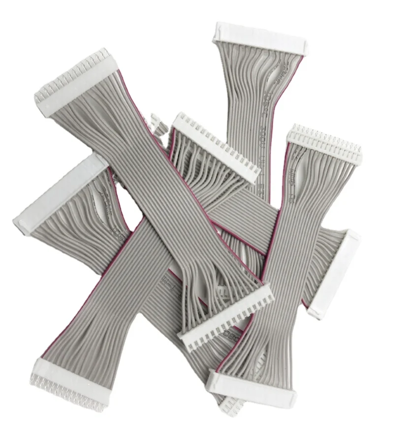 The latest Products  directly supply rehearsal wire ribbon cable 22AWG 6P 8P Customized terminal cable