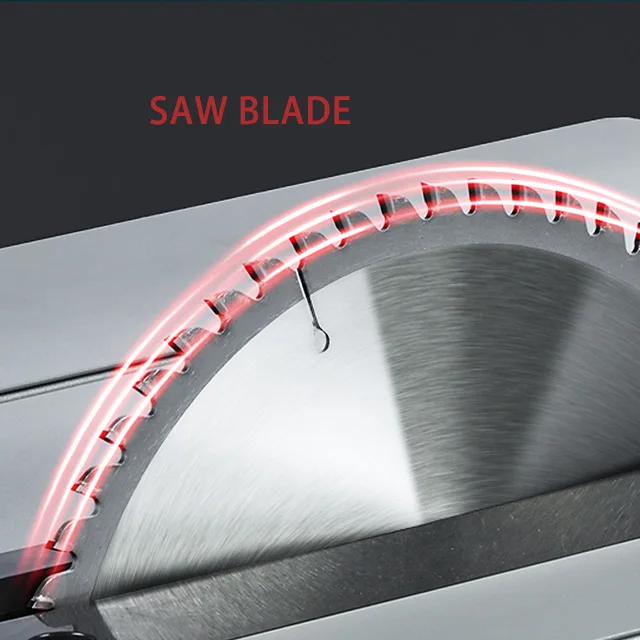 Factory supply  Woodworking Horizontal table saw with 100% copper wire for Furniture Factory Cutting and home use