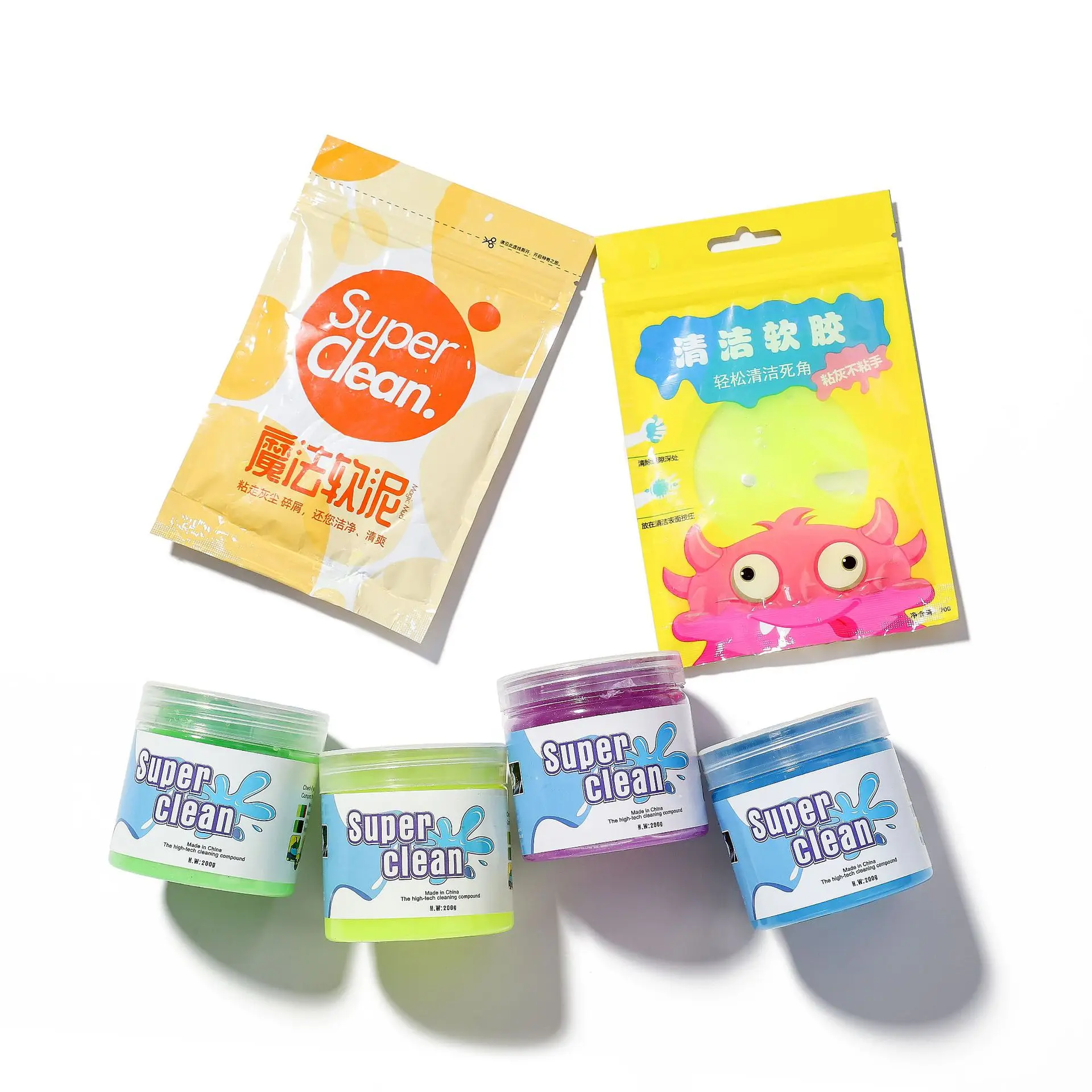 Заводская цена, 200 г, гель для чистки автомобиля, волшебное средство для удаления пыли, клей