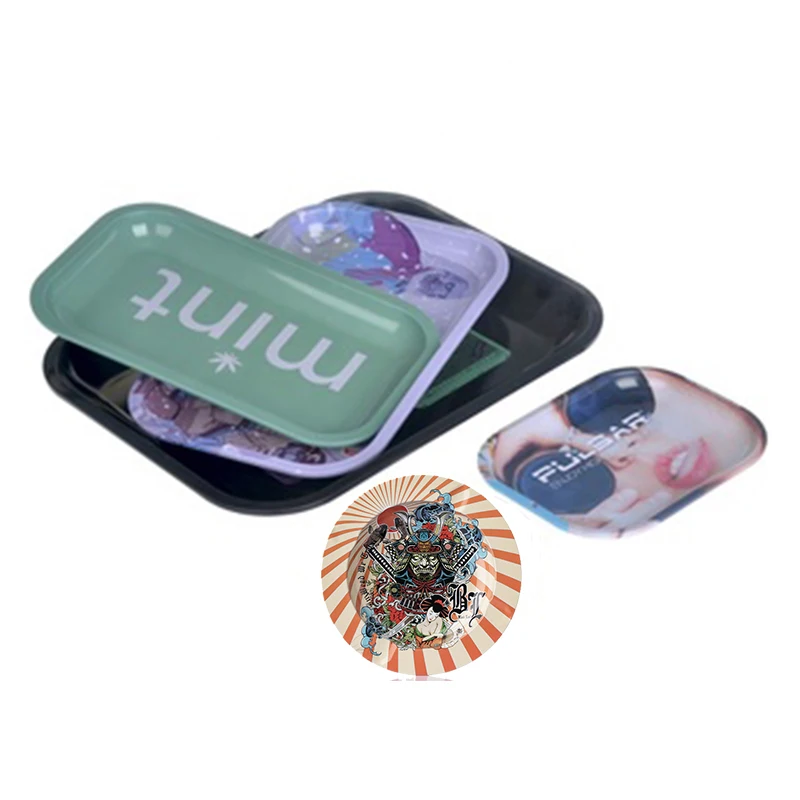 Напечатанные по индивидуальному заказу лотки для скручивания табачных изделий, лоток для курения сигарет, лоток для рулона, оптовая продажа