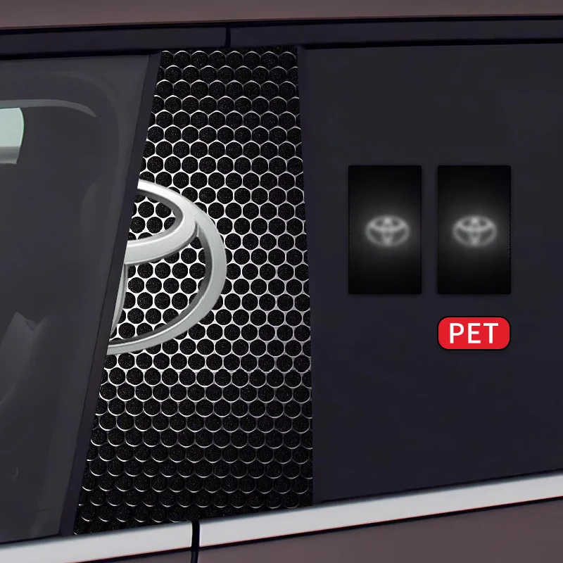 Custom 3D Effect Car Pillar B Stickers Personalized Stickers Banner Graphics Car Sticker Decals