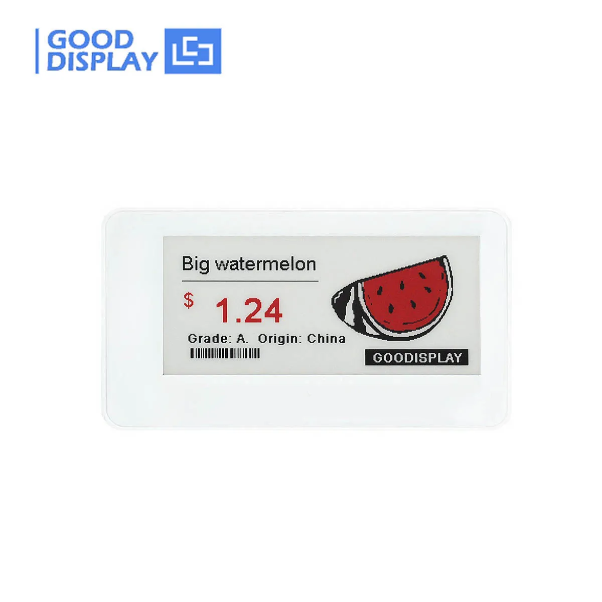Red 2.9 inch ESL NFC-Powered Passive Android Phone color epaper display tablet, GDN029R