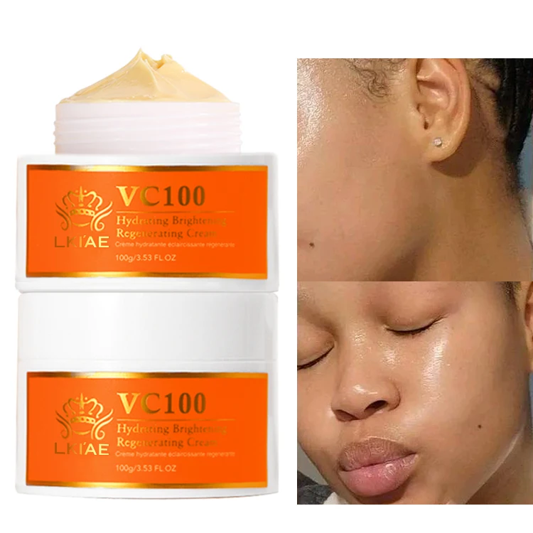 Wholesale Slows Down Skin Aging Nicotinamide Gently Nourishing Softening Lightening Vitamin C Facial Cream 100g