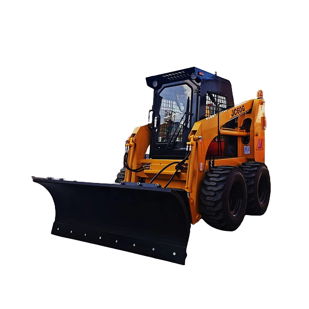 60HP JC60 грузовой погрузчик с грузоподъемностью 850kgs емкость ведра 0.4CBM Прямая продажа завода