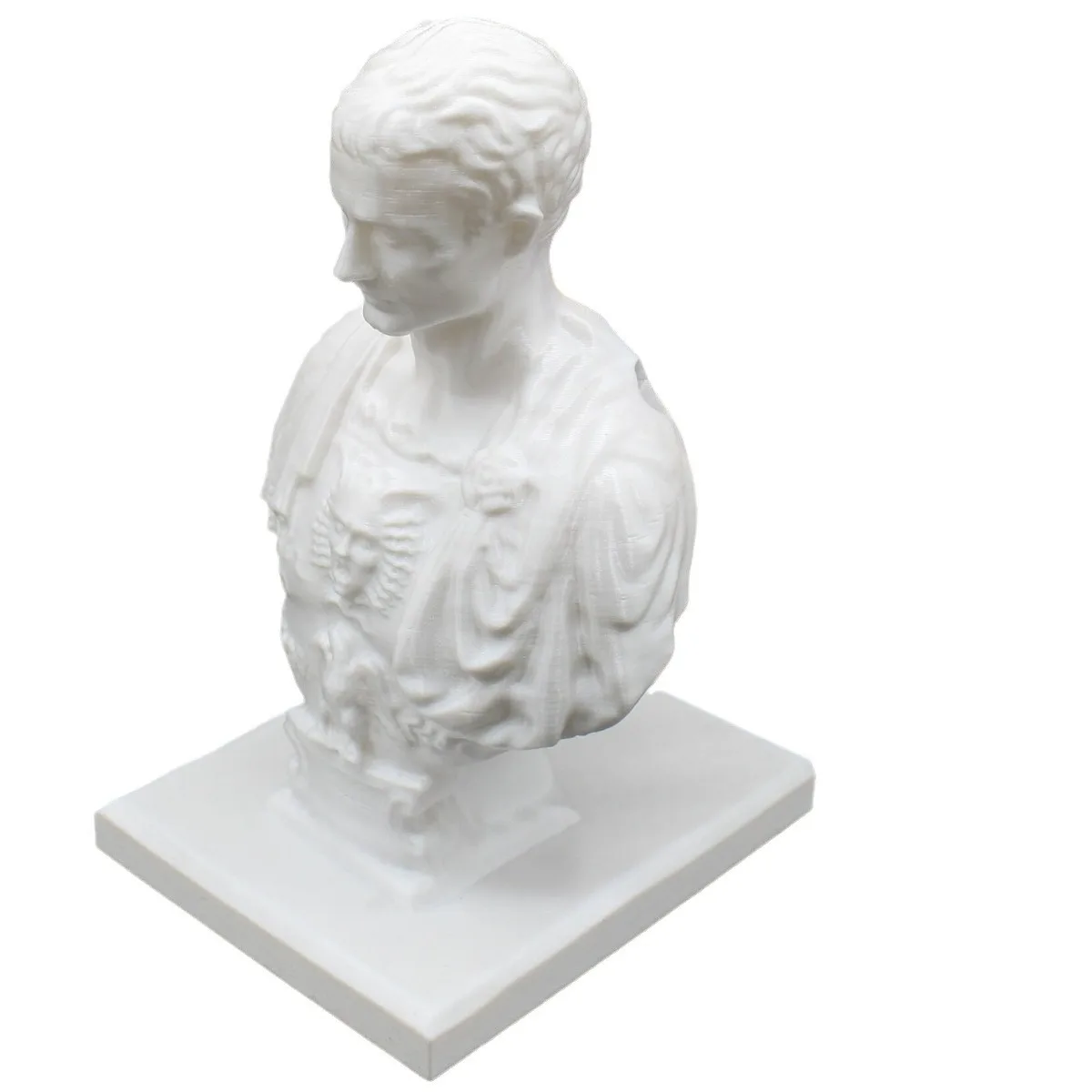 Custom 3D Design Model Usa Cross-Border New Creative Figure Statue Julius Caesar Desk Pen Holder Resin Decoration Bobbleheads