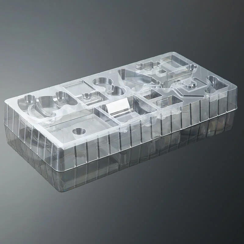 Transparent Anti-Static Tray ESD Protected Blister PCB Storage Network Adapter Transc Plastic Clamshell Box Electronic