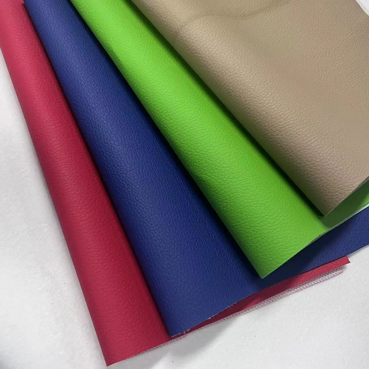high quality PVC Faux leather fabrics Car seat cover interior uphlostery PVC artificial leather sofa furniture