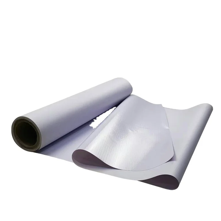 300D*500D 18*12 340g printing material pvc laminated sign flex frontlit banner rolls