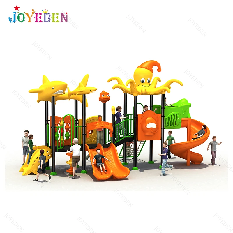 unique design attractive Outdoor interesting children amusement park slide outdoor playground guangzhou for commercial use