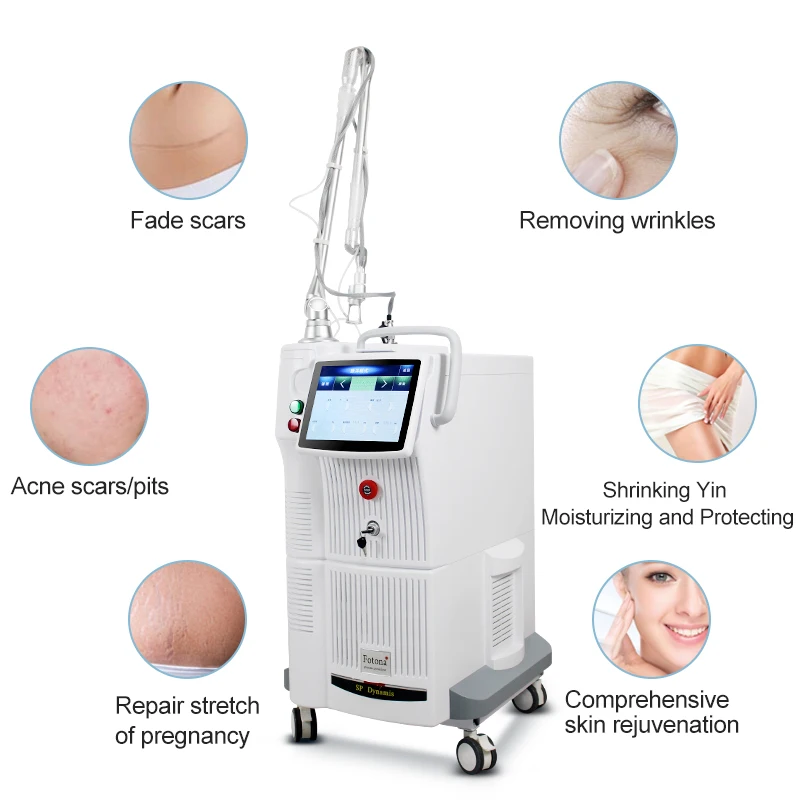 2024 New Lift Machine For Acne Scar Stretch Marks Remova Fractional Co2 Laser Scar Removal Machine Co2 Laser Cutting for beauty