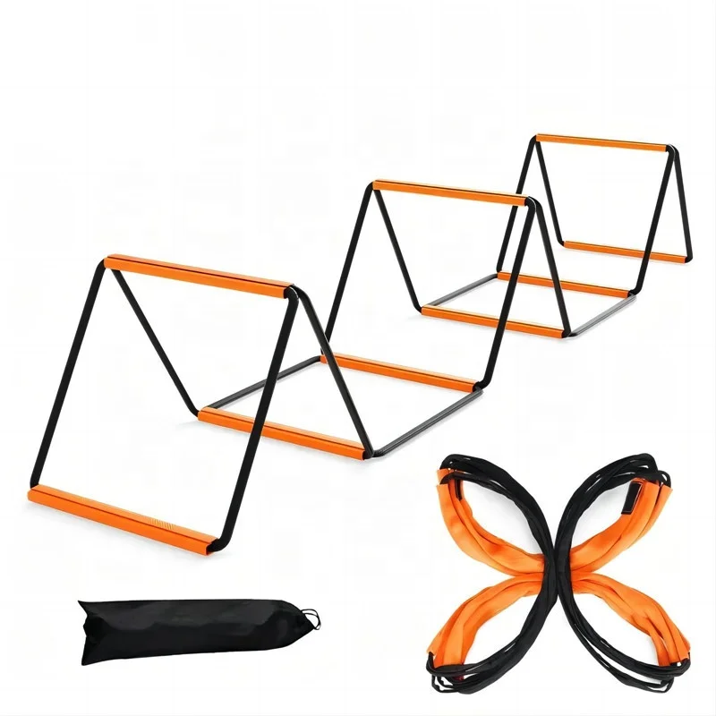 Dual-Purpose Soccer Training Jump Ladder Multifunctional Agility Ladder Speed Training Coordination Footwork Football Equipment