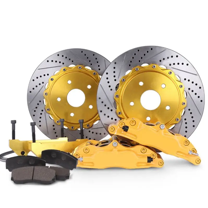 5200 4 Piston Big Disc Brake Kit with Caliper Repair Kits for BMW X5 F15 2012 Honda Accord Coupe E46 Infiniti