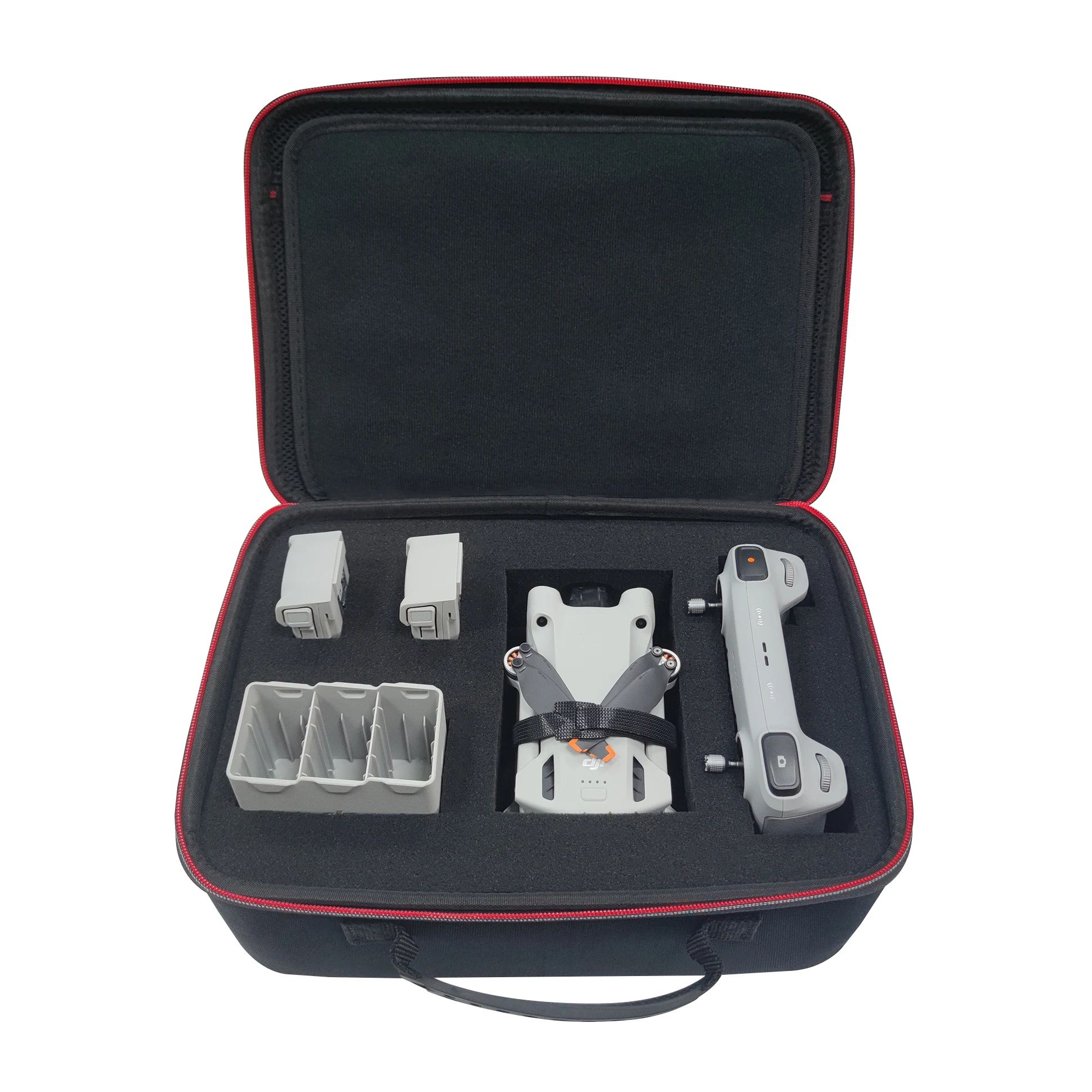 OEM Custom Foam Insert EVA Tool Case Hard Shell Shockproof Camera Case Drone Carrying Case