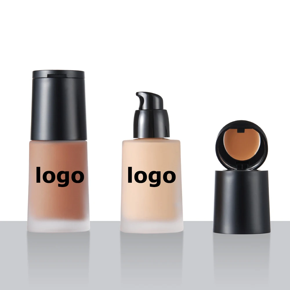 1 oz Luxury Nude liquid Foundation and Concealer Cream 2 in 1 Korea Style Foundation Private Label