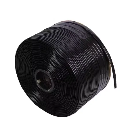 2024 Plastic Agricultural Irrigation Drip Tape system  flat emitter type black China supply  farm and garden