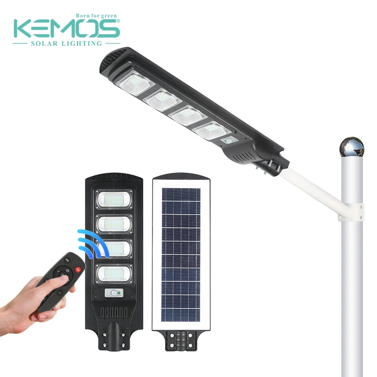 
Hot Selling Smart Control Outdoor Radar Sensor All In One 20 40 60 90 Watt LED Solar Street Light 