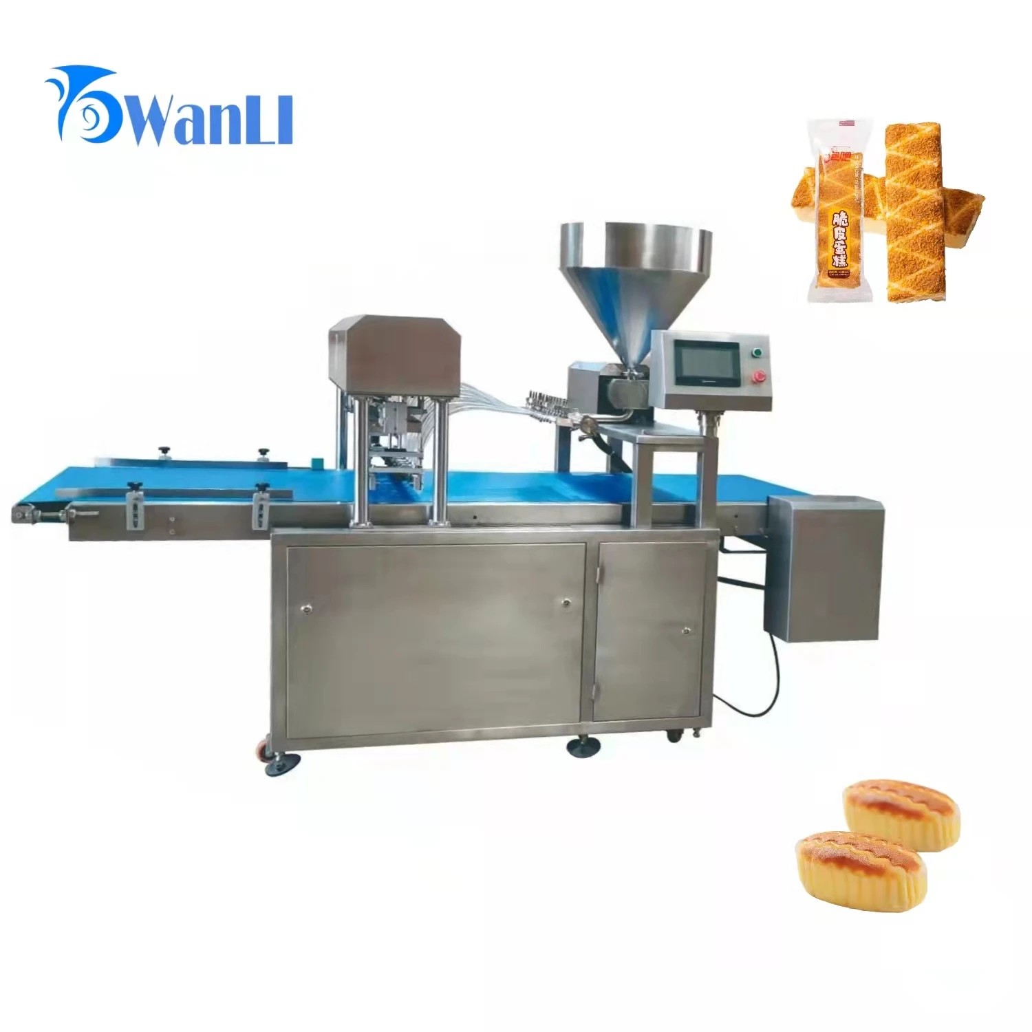 Food Machinery Bread Equipment Chocolate Decorating Machine Used for Snack Bread/Cake/Biscuit