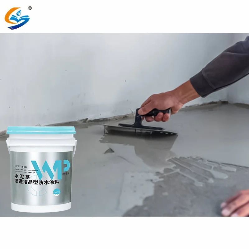 Hydrophilic Crystalline Concrete Cement Coating Sealer Waterproof Additive For Waterproofing