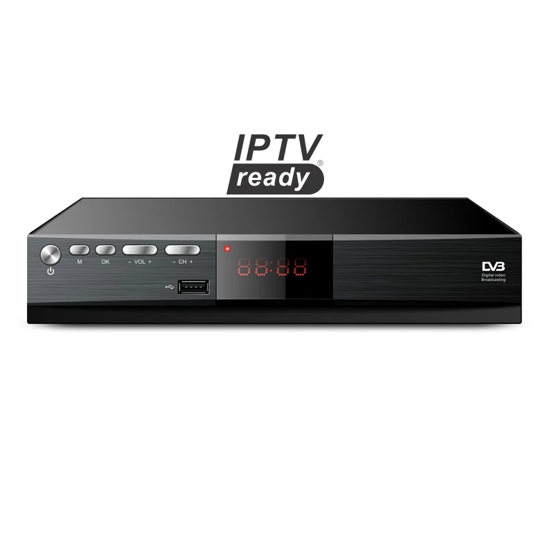  Лучший приемник fta телеприставка спутниковый ТВ-приемник с поддержкой Wi-Fi youtube iptv