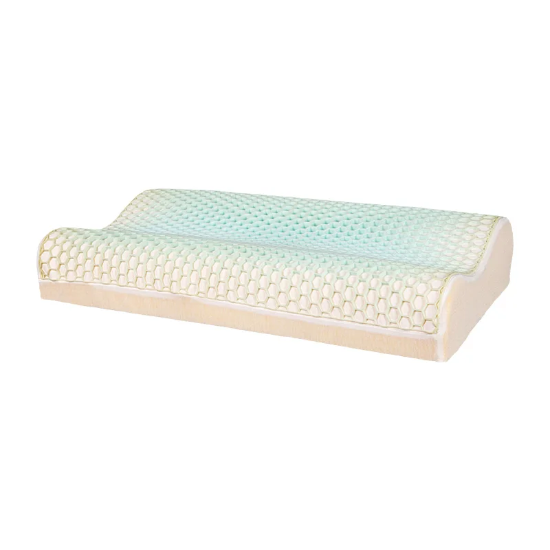 memory foam pillow for side sleeper Ergonomic Cervical TPE Pillow Neck and Shoulder Pain Relief Pillow