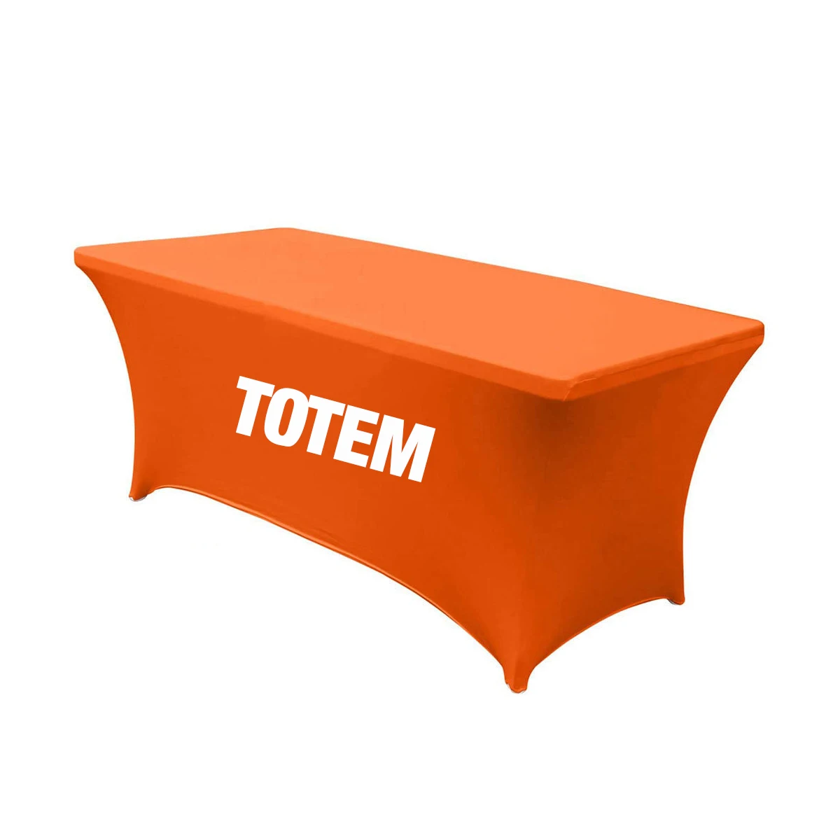 Custom Printing any logoany design polyester waterproof fitted stretch spandex table cover table cloths for trade show