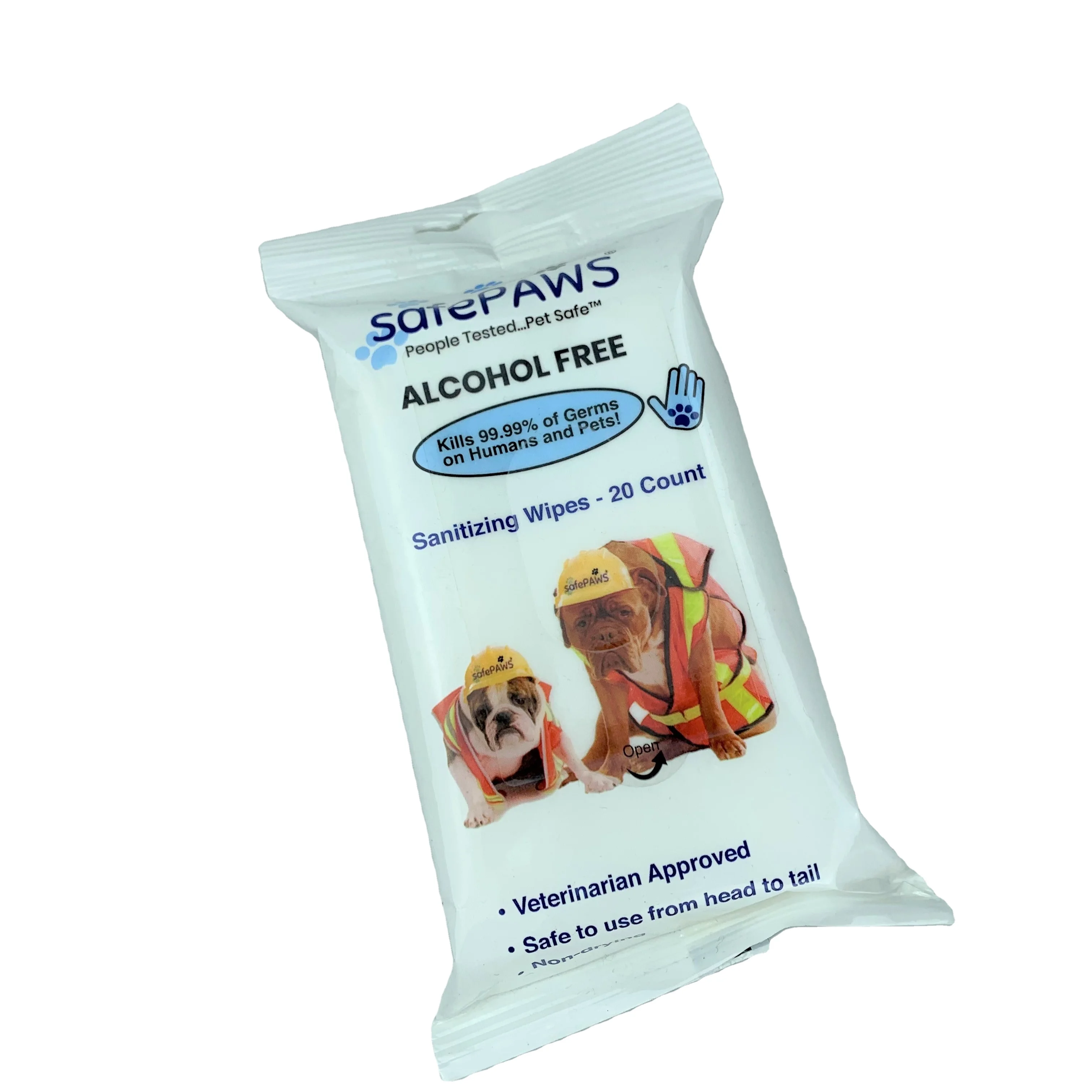 wipes supplier Custom cheap care pets flushable safely gentle pet wipes For pet Face