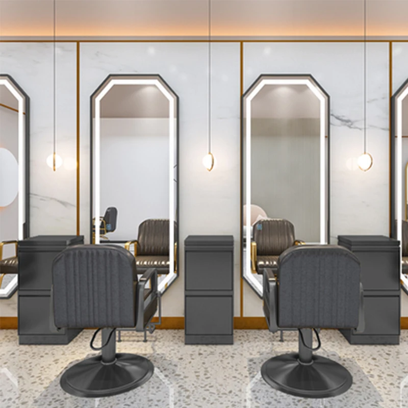  Салонная станция для волос зеркало coiffeur miroir фотообои всего тела длинные зеркальные зеркала