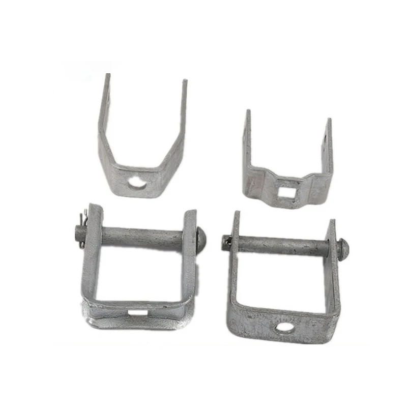 Pole Line Hardware Hot Dip Galvanized Spool Insulator D Type Iron Clevis Bracket