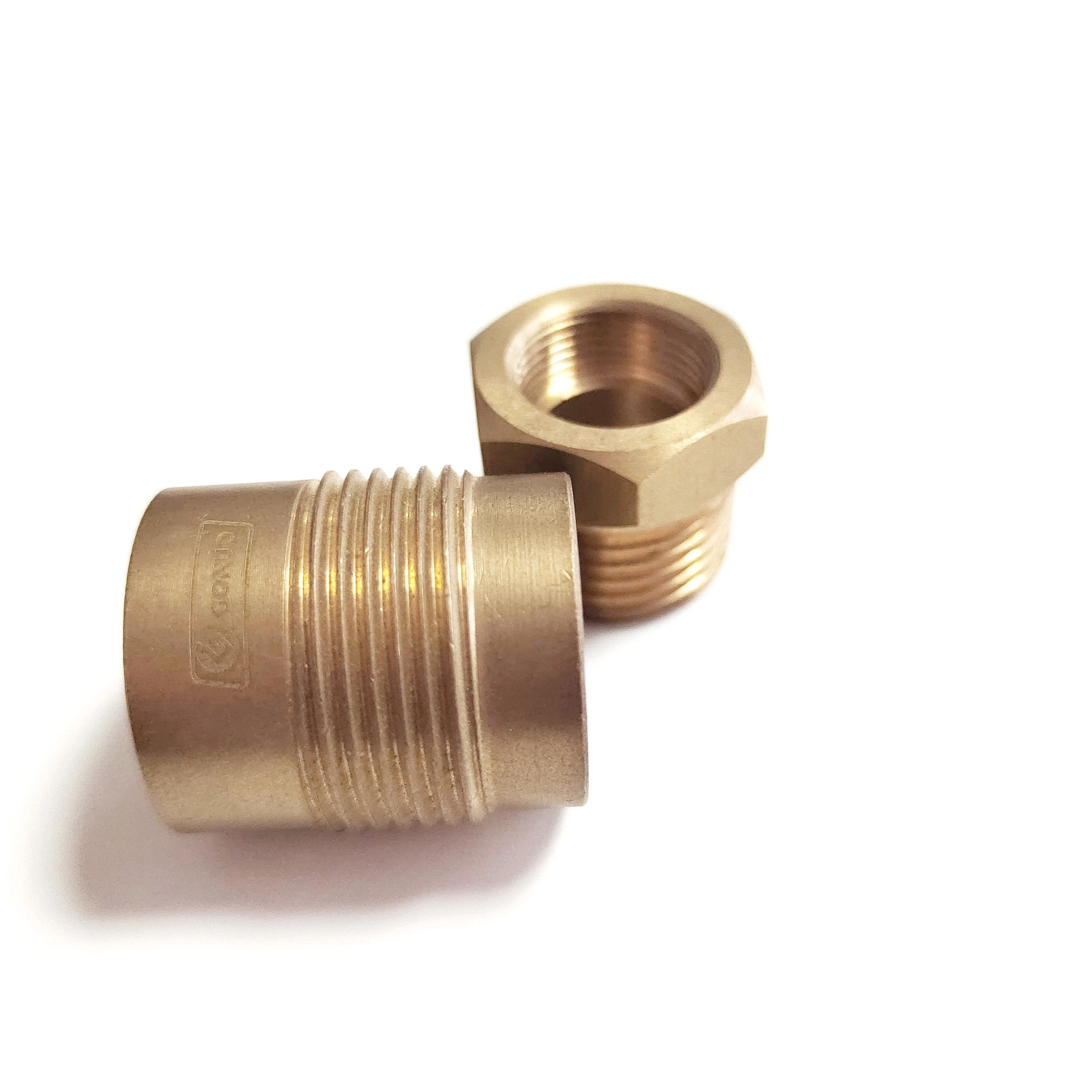 custom precision cnc machining copper brass joint parts (1600642495692)