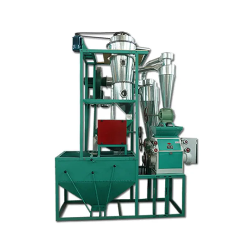 Hot Africa Small Scale 10TPD Corn Maize Wheat Flour Milling Machinery Maize Milling Machine for Sale Low Cost Fast Effect