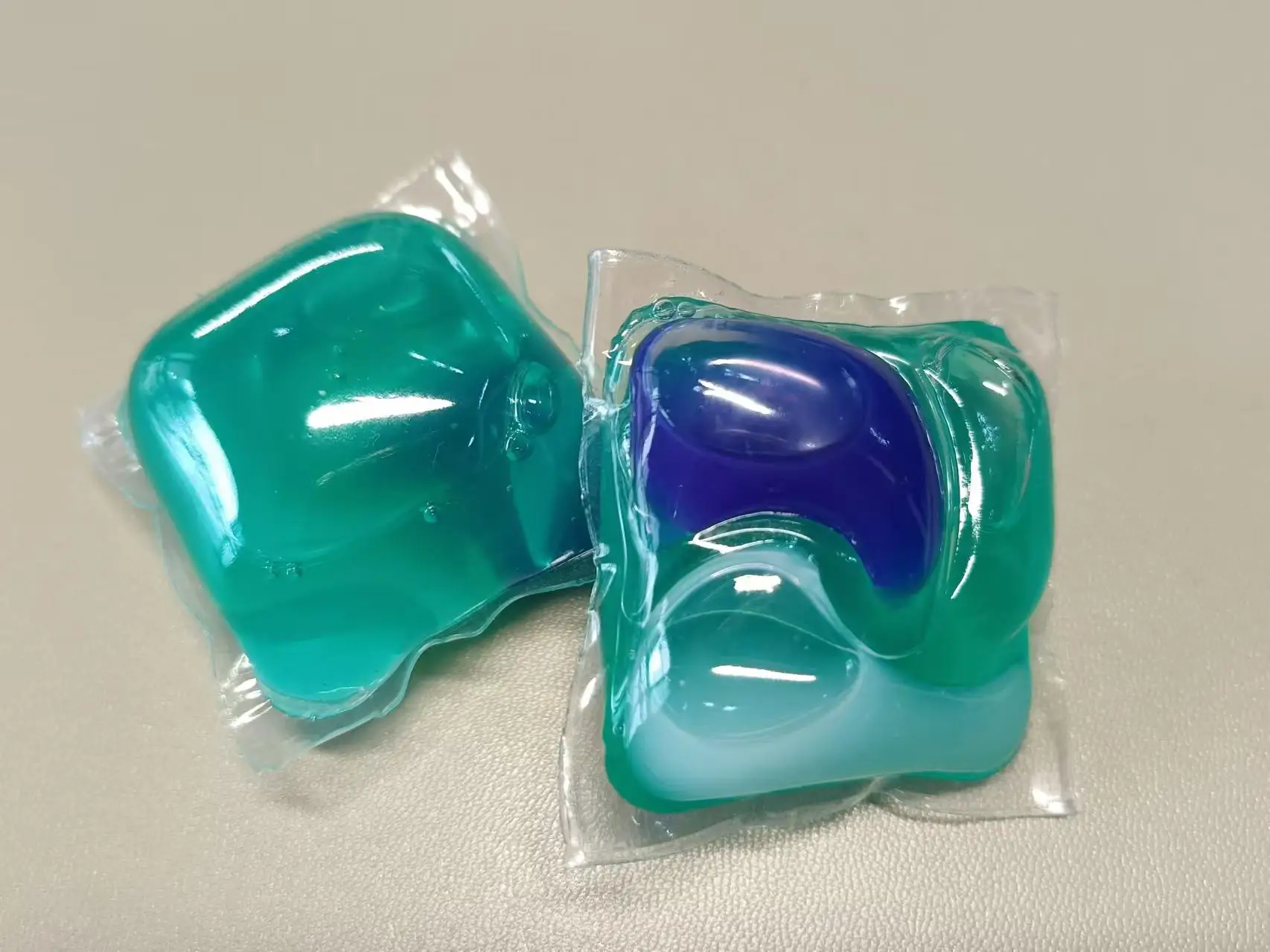 CHANO Factory Direct Double-Layer Multi-Cavity Laundry Detergent Appropriate Apparel Gel Washing Liquid Cleaning Pods Disposable
