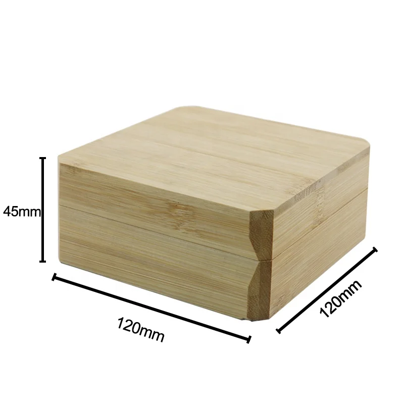 Bamboo organizer storage bracelet box jewelry wooden