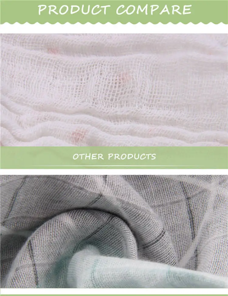 White Luxury Soft Baby Blanket Wrap Swaddle Blanket Baby 100% Cotton Baby Blanket