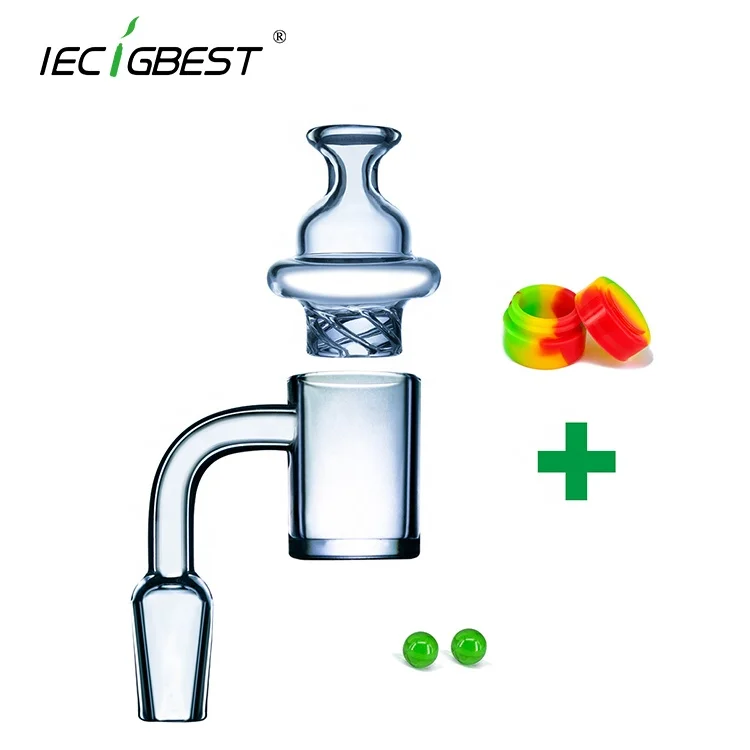 
2021 Iecigbest Manufacturers 90 Degree Smooth 14mm Male K-Banger Nails 