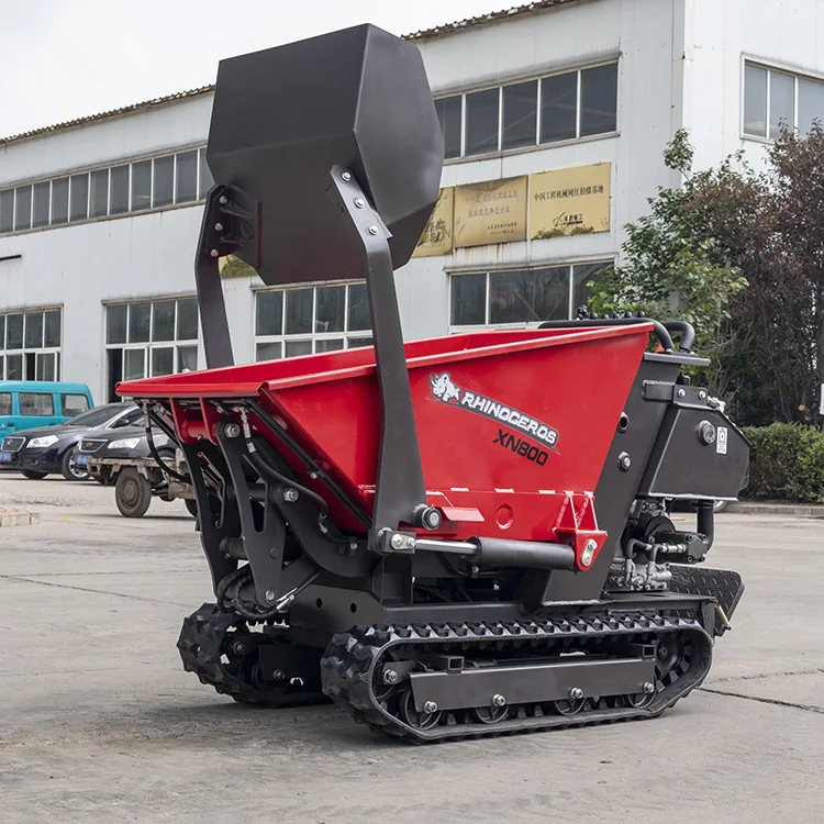 Rhinoceros XN800 CE Self Loading Mini Dumper small agriculture mini dumper skid steer attachments new used
