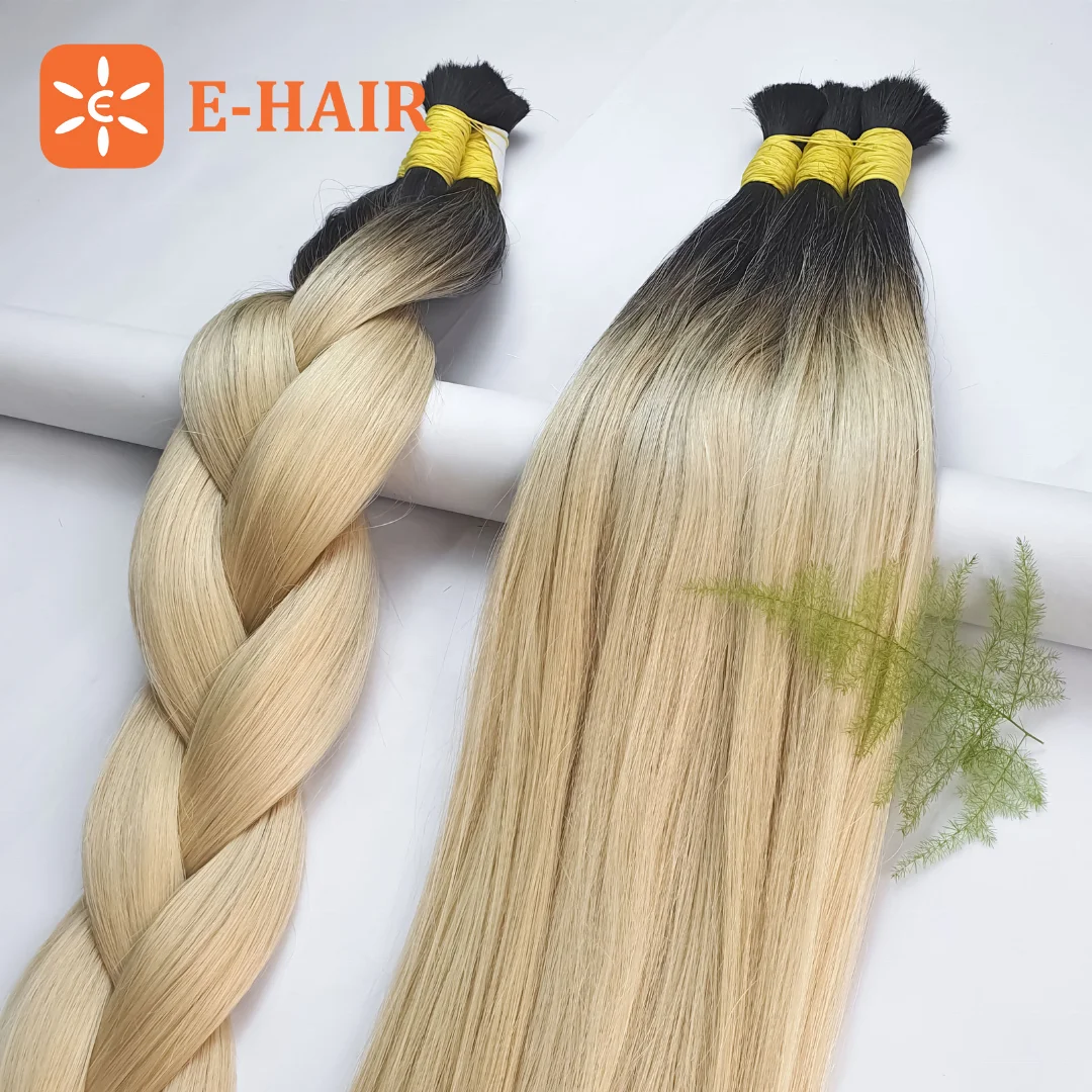 E-HAIR VIETNAM | 100% High Premium Raw Bulk Hair Extensions Vietnam Human Hair, 100% Human Hair From Vietnam