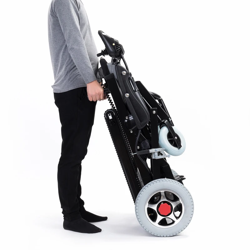 KSM- 302Plus High Quality Stair Climbing Cart Powered and Foldable Hand Trolley to Lift Goods or People Up Stairs