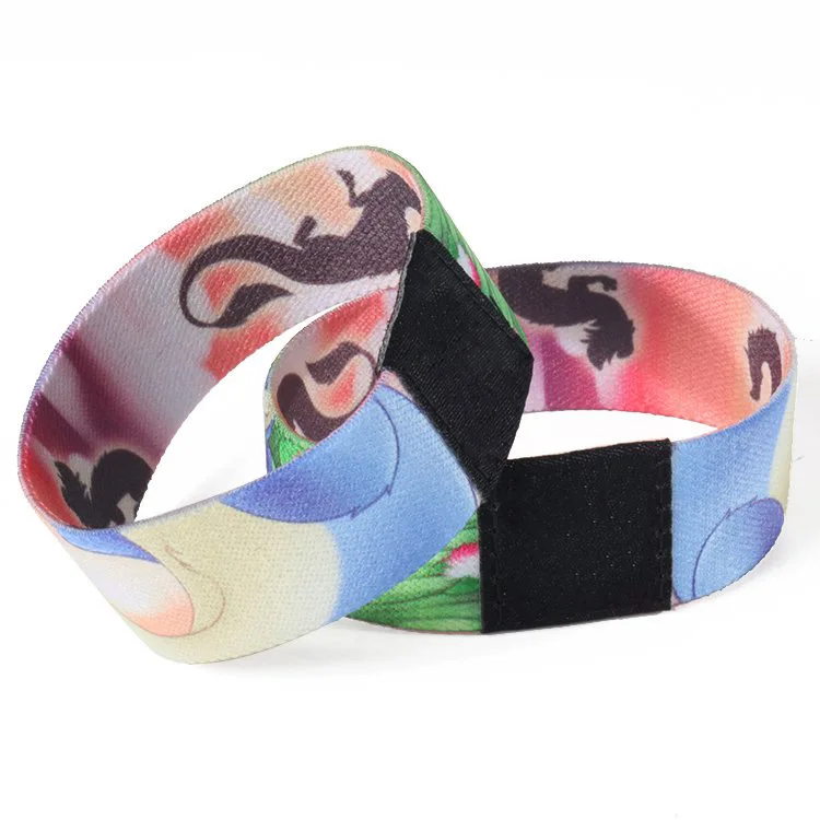 DTB Disposable Festival Access Control rfid Fabric Wristband