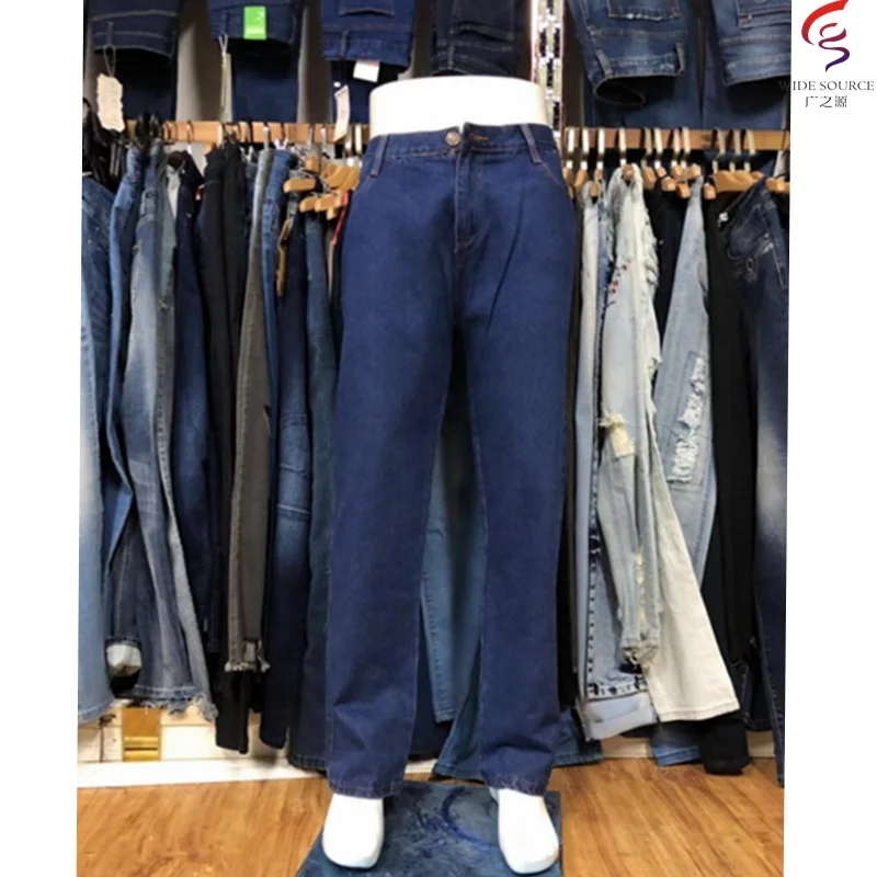 GZY Fit Jeans Straight Leg mens jeans stock lots factory direct price