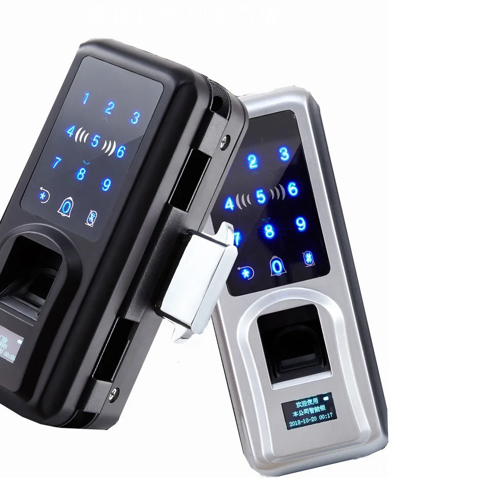 Цифровой Дверной смарт-замок со сканером отпечатков пальцев и приложением