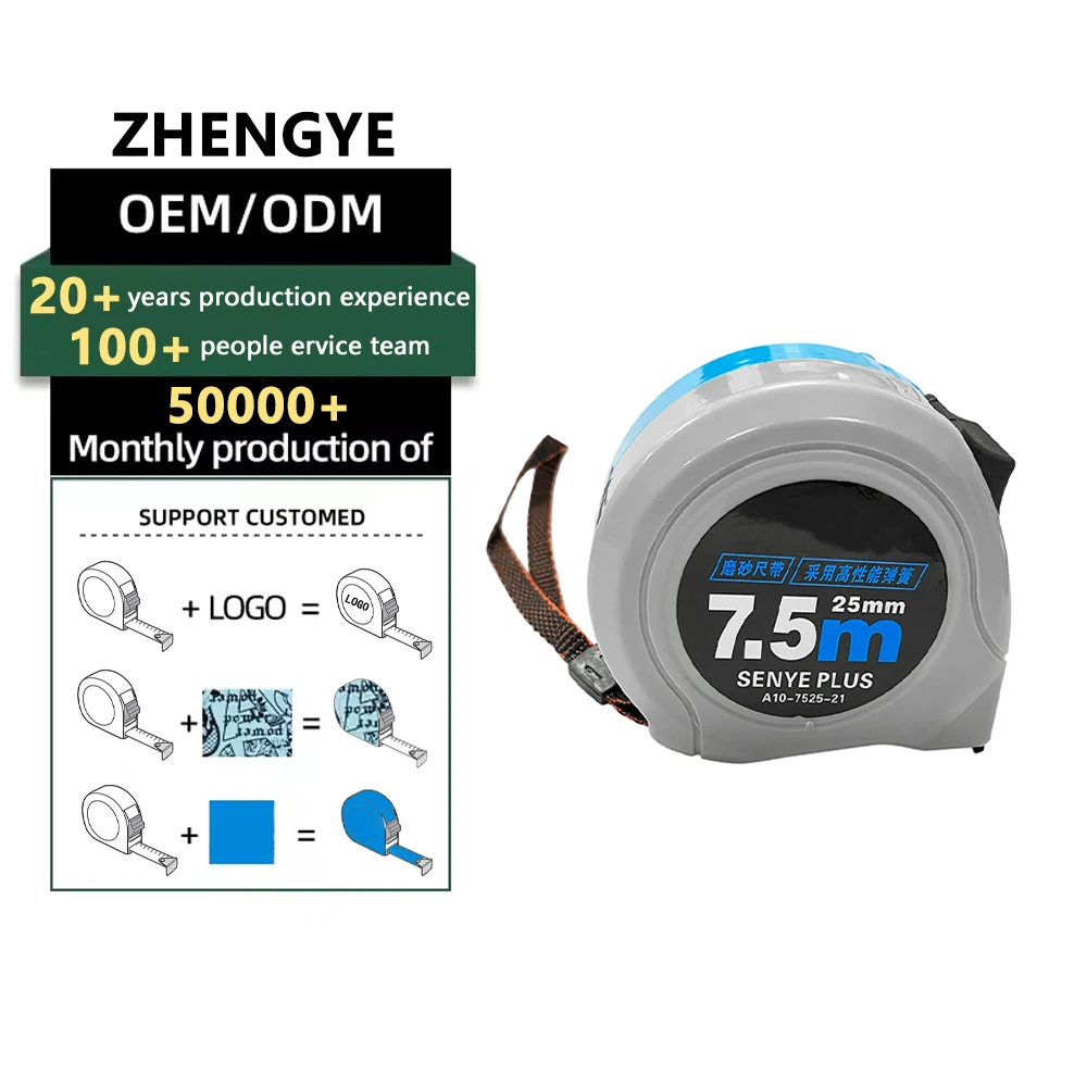 Custom 3/5/7.5/10 Meter Length Retractable Tape Measure
