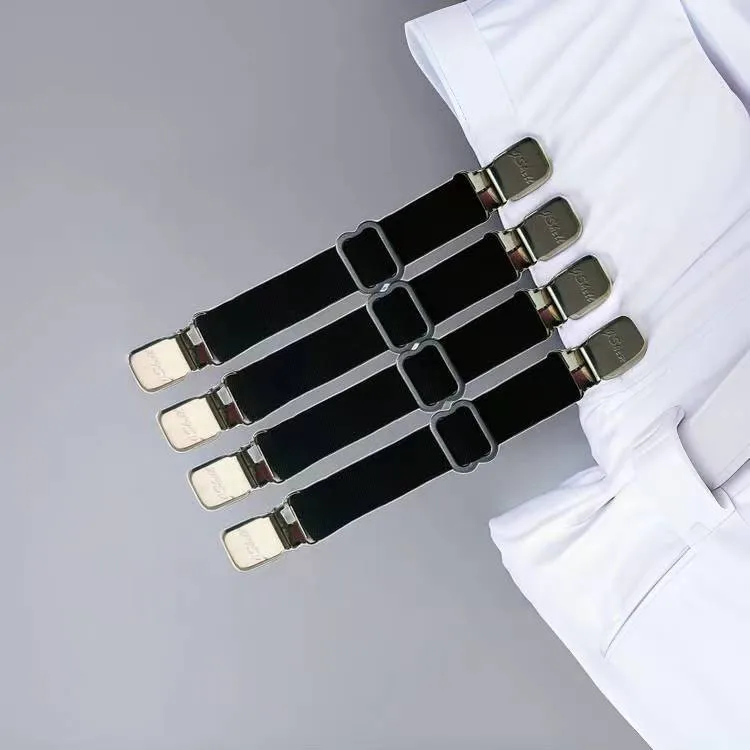 Fully stocked OEM/0DM accepted adjustable under mattress bed/fitted sheet fastener crisscross bed sheet straps suspenders