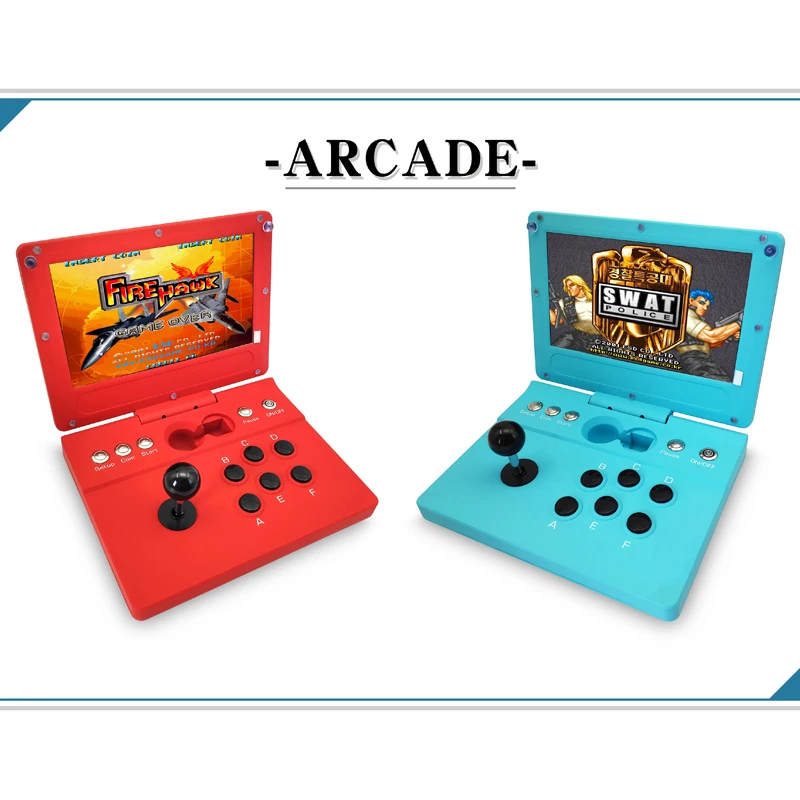 2022 new Pandora box CX 2800 in 1 Folding mini arcade machine supports 1-2 players 10.1 inch 720P HD video game console