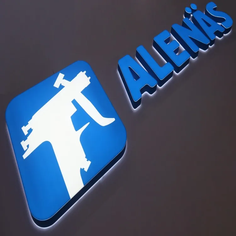 Custom Logo Sign Outdoor 3d Letter led 12v Front And Back Lit Channel Letters Convenience Store Sign enseigne lumineuse logo